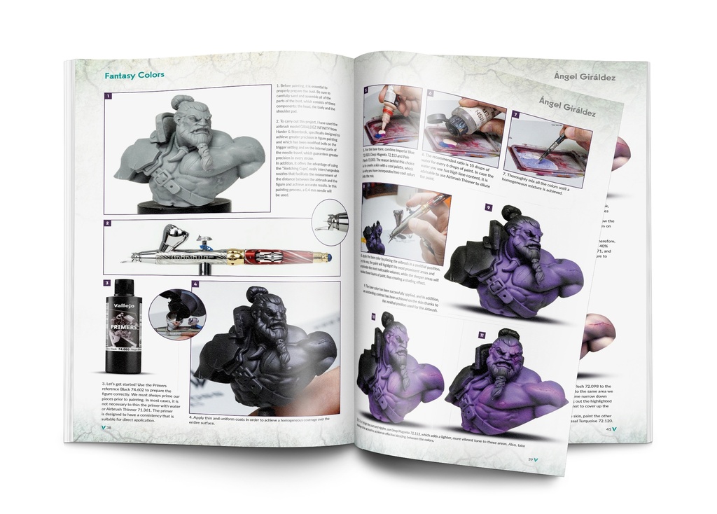 Buch: Fantasy Colors, Giraldez et. al., 162 Seiten, Sprache: Englisch