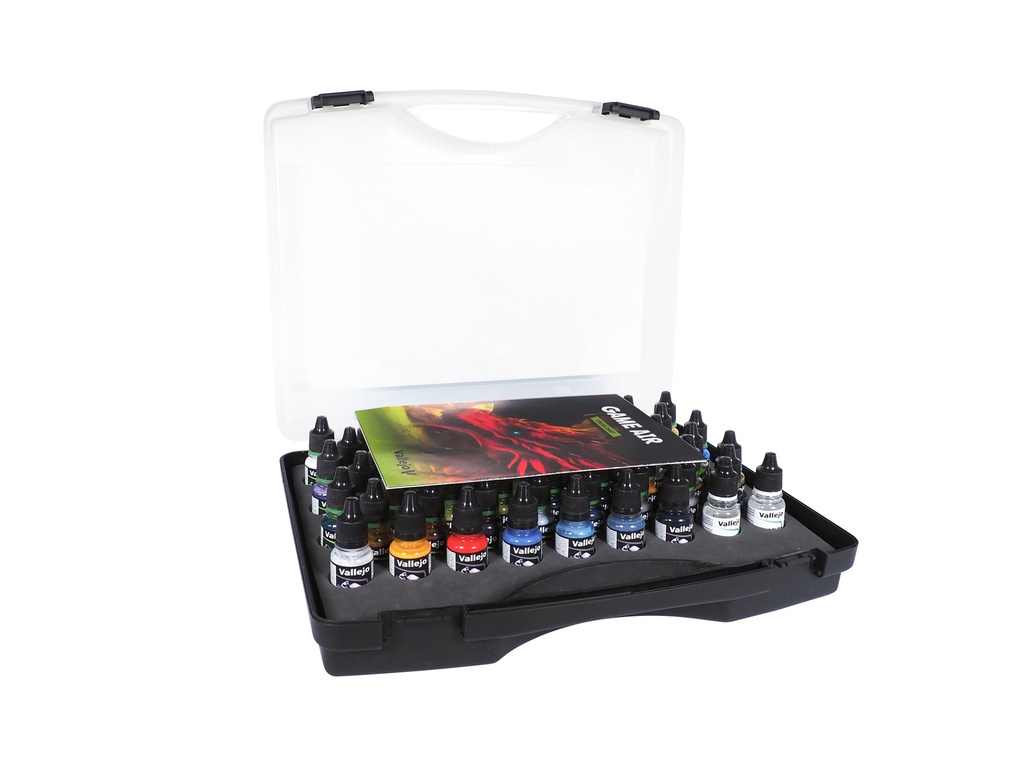 Game Air Color Sortimentskoffer inkl. 51 Farben 18ml, 7 Grundierungen und 2 Hilfsmittel