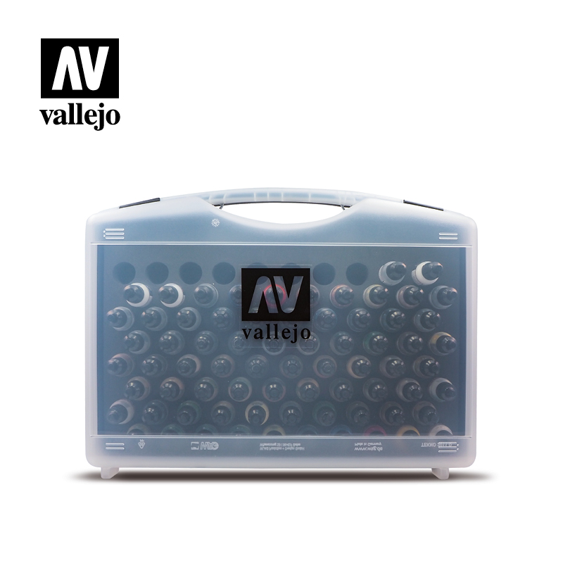 Model Air 71170 Sortimentskoffer 68 x 17 ml Farbe 3 x 17 ml Klarlack 1 x 17 ml Verdünner 3 x Synthetikpinsel