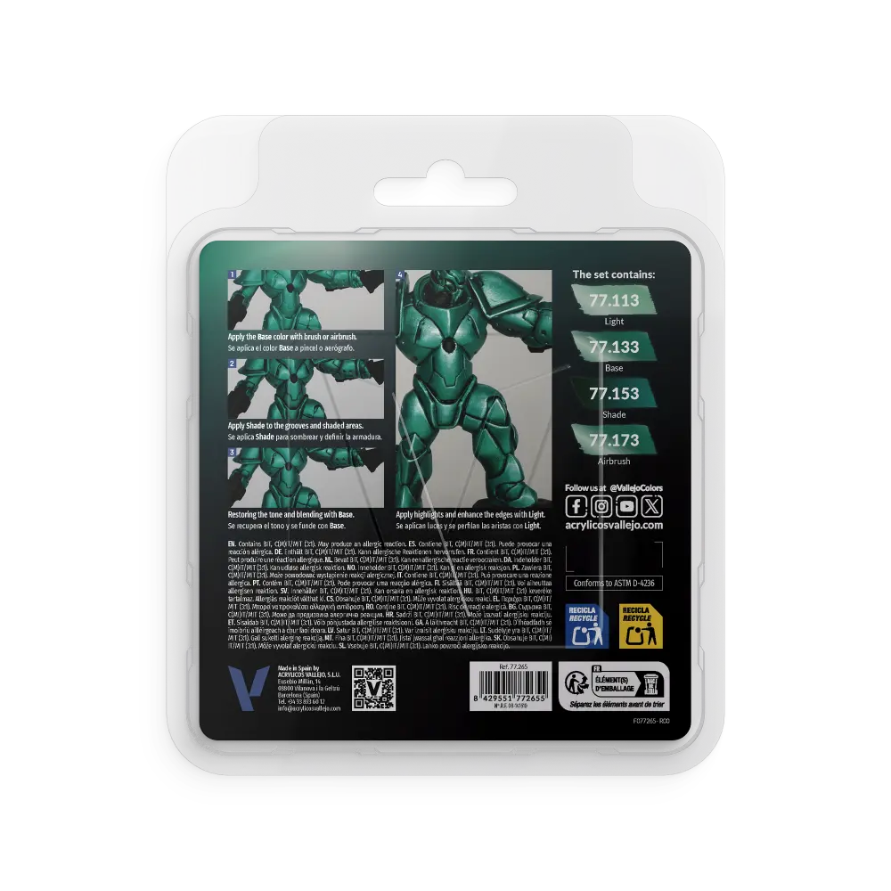 77265-Beetle Green Paint Set-back.webp