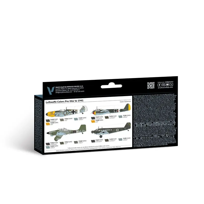 71165-Air-War-Luftwaffe-Colors-Pre-War-to-1941-Back.webp