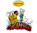 ARTOOL FH SK 19 SP Return of Skullmaster Lucky 13 Freihand Airbrush Schablone von Craig Fraser