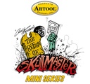 ARTOOL FH SK 20 MS The Return of Skullmaster Mini Series Set (4 Stk.) Freihand Airbrush Schablonen von Craig Fraser
