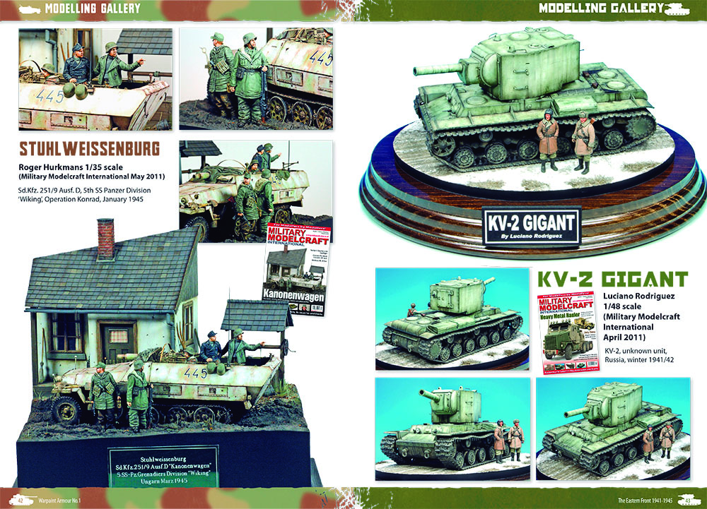 Buch Warpaint Armour 1 - Armour of the Eastern Front 1941-1945 (engl.)