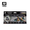 *Air War USAF colors post WWII to present Agressor Squadron Part I 8 x 17 ml