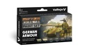 WWII Paint Set German Armour 6 x 18 ml