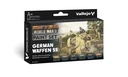 WWII Paint Set German Waffen SS 6 x 18 ml