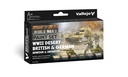 WWII Paint Set Desert British & German Armour & Infantry 6 x 18 ml