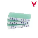 Flexi-Feilen (3 Stk.) beidseitig gesandet (80 mm x 30 mm x 12 mm) Körnung 60+100 / 240+400 / 600+1000 (1/6 VE) (T04004)