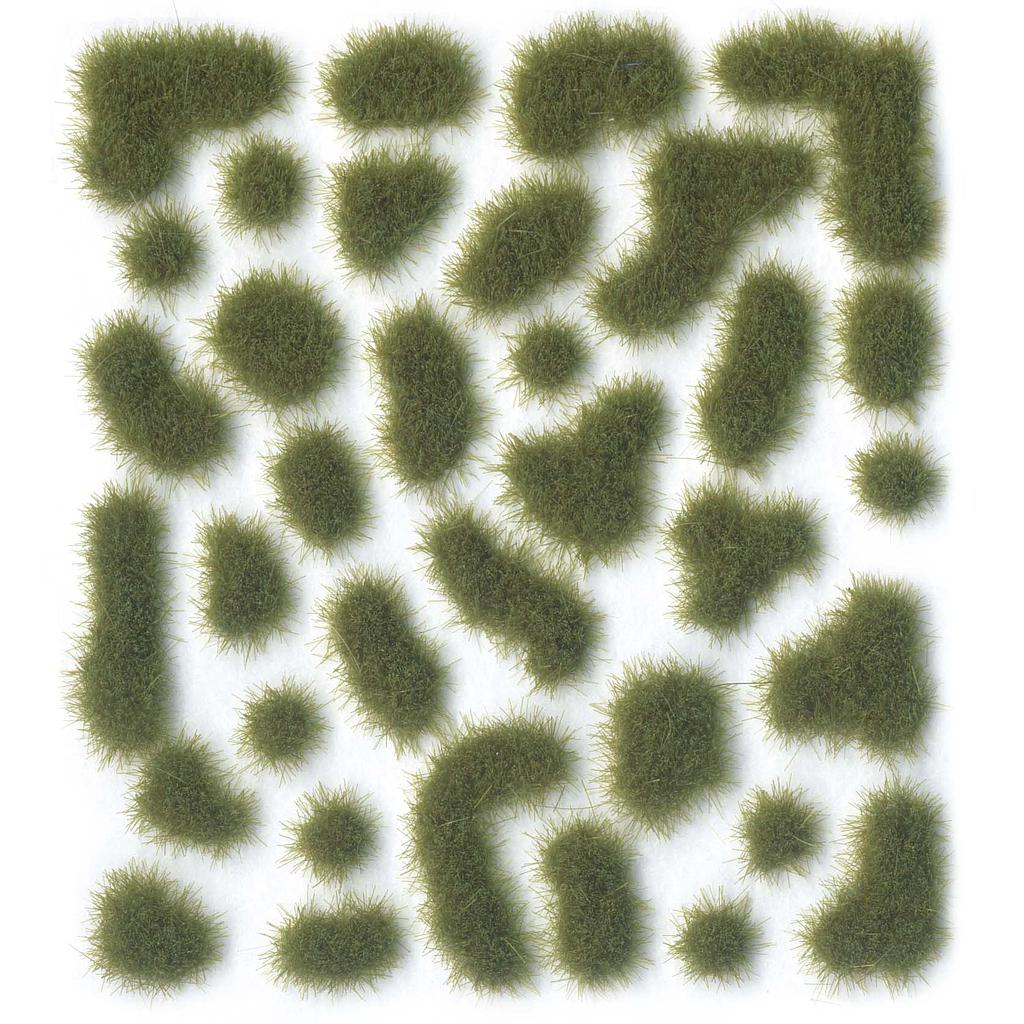 SC401 Scenery Wild Tuft - Dry Green, Small: 2 mm (35 Aufkleber) (1/6 VE)