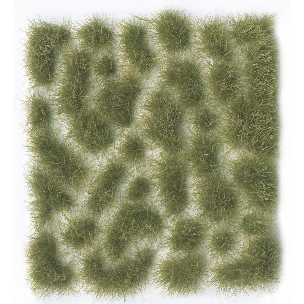 SC415 Scenery Wild Tuft - Dry Green, Large: 6 mm (35 Stickers) (1/6 PU)