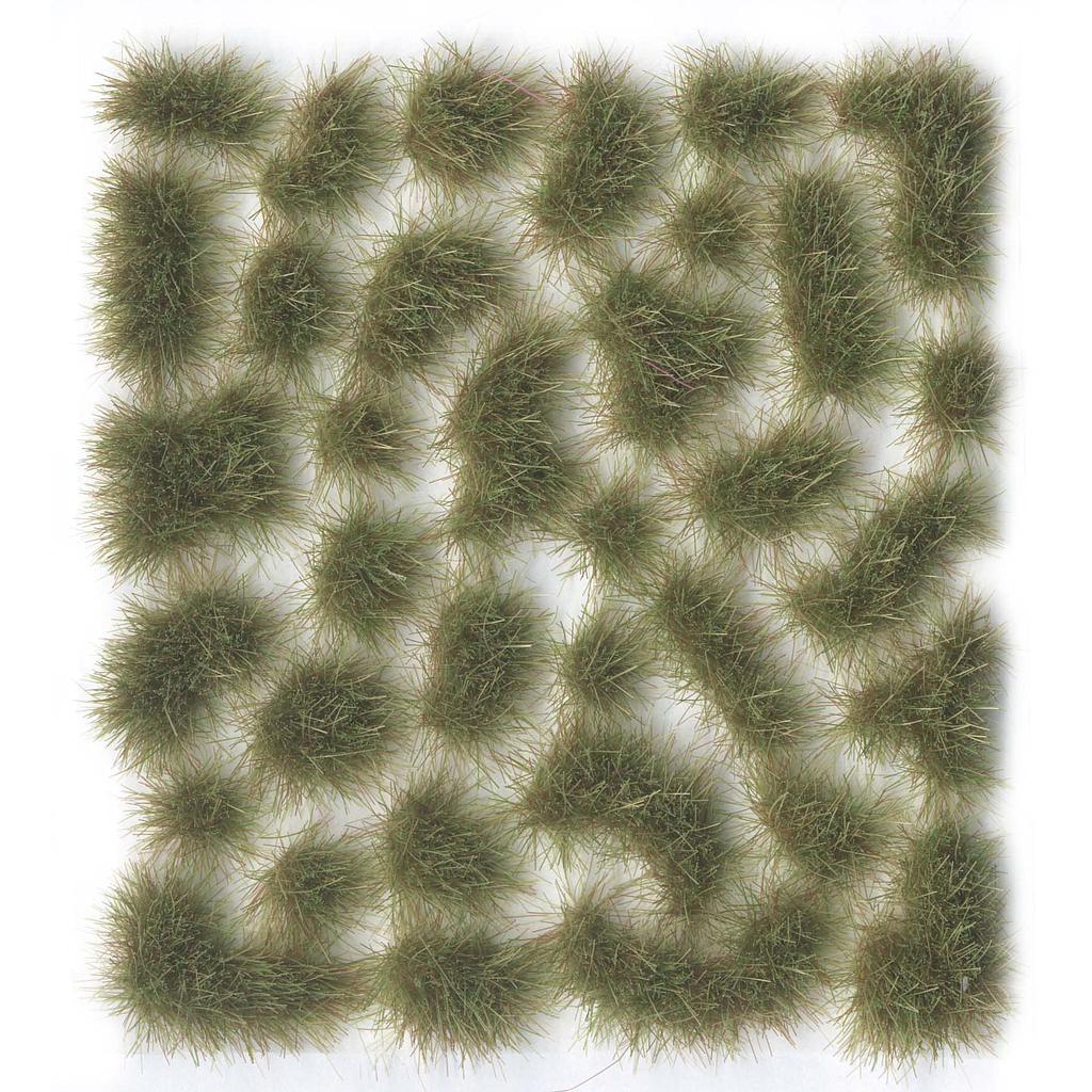 SC416 Scenery Wild Tuft - Mixed Green, Large: 6 mm (35 Stickers) (1/6 PU)