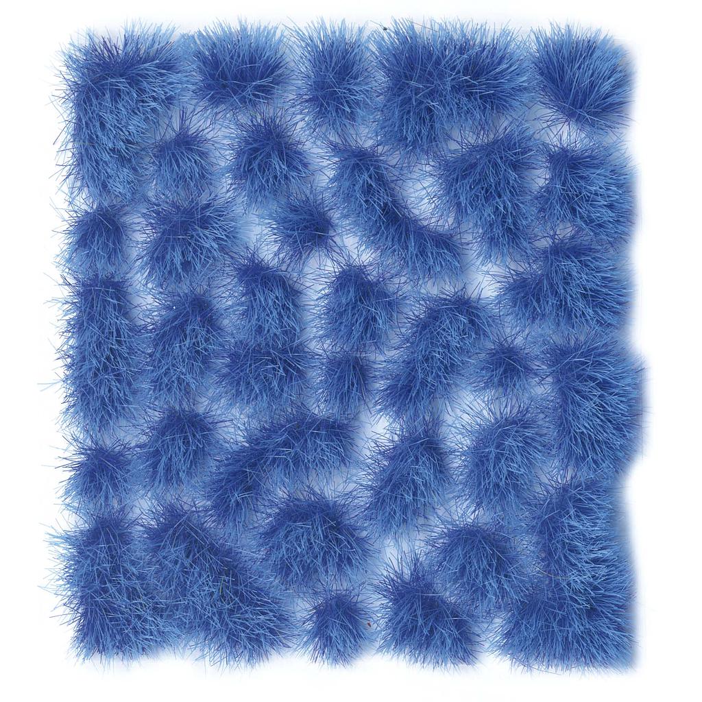 SC434 Scenery Fantasy Tuft - Blue, Large: 6 mm (35 Stickers) (1/6 PU)