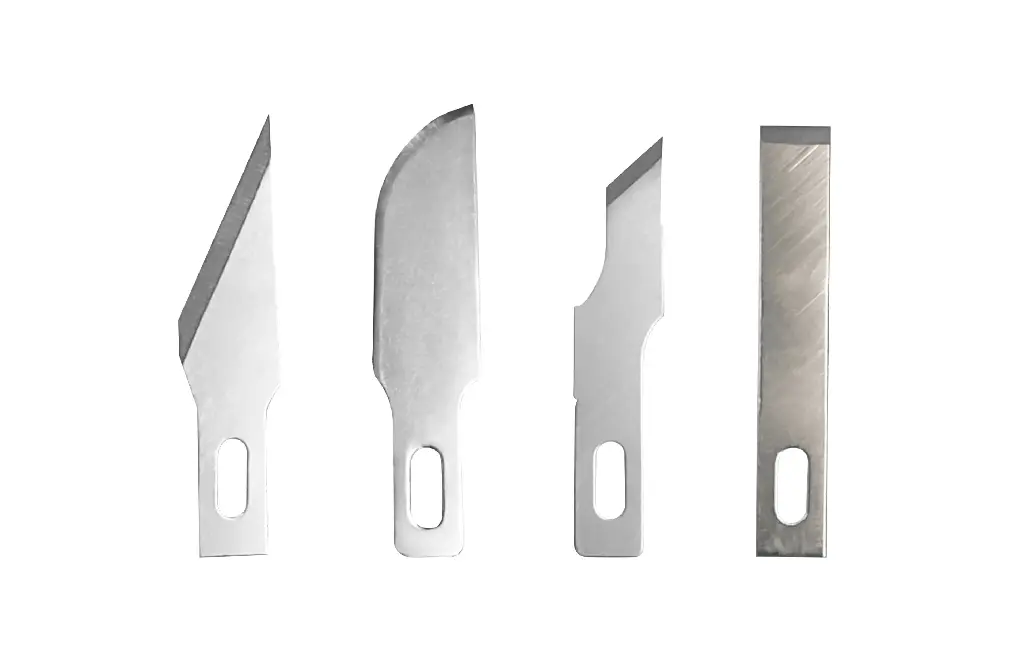 5 Assorted Blades for Deluxe Modeling Knife Nº1 (1/24 PU)
