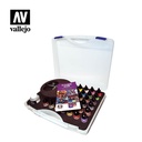 72871 Case Basic Game Air Colors (29) Cleaner (1)  with Ultra Airbrush