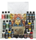 (DG in LQ / UN 1993) Artist Box Set 4969-A Gerald Mendez's Art Studio Color Set 19 x 60 ml