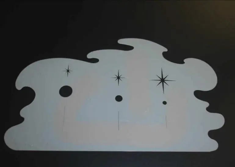 *Auto-Air Stencil (Starstruck)