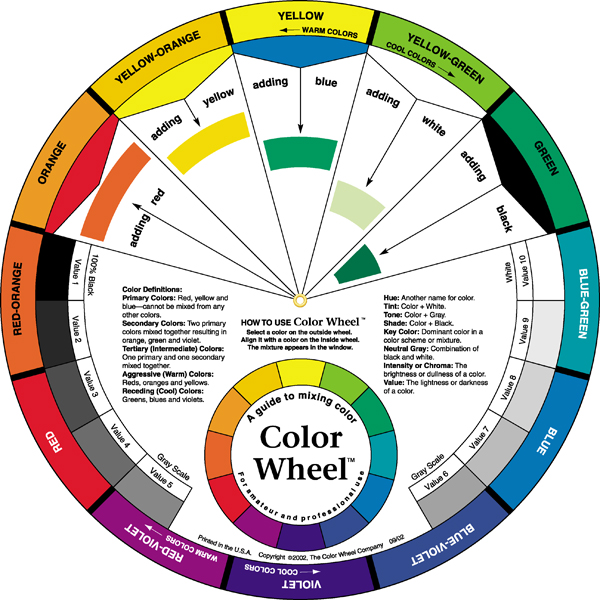 Color Wheel - (ca. 23 cm)