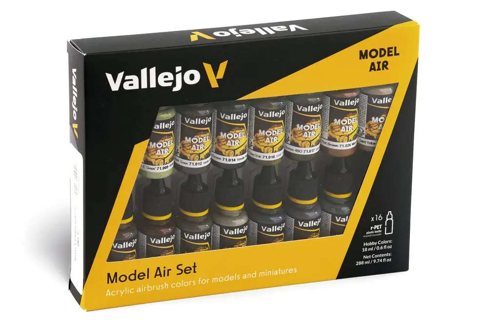 Model Air Set Allied Forces WWII 16 x 18 ml (100503)