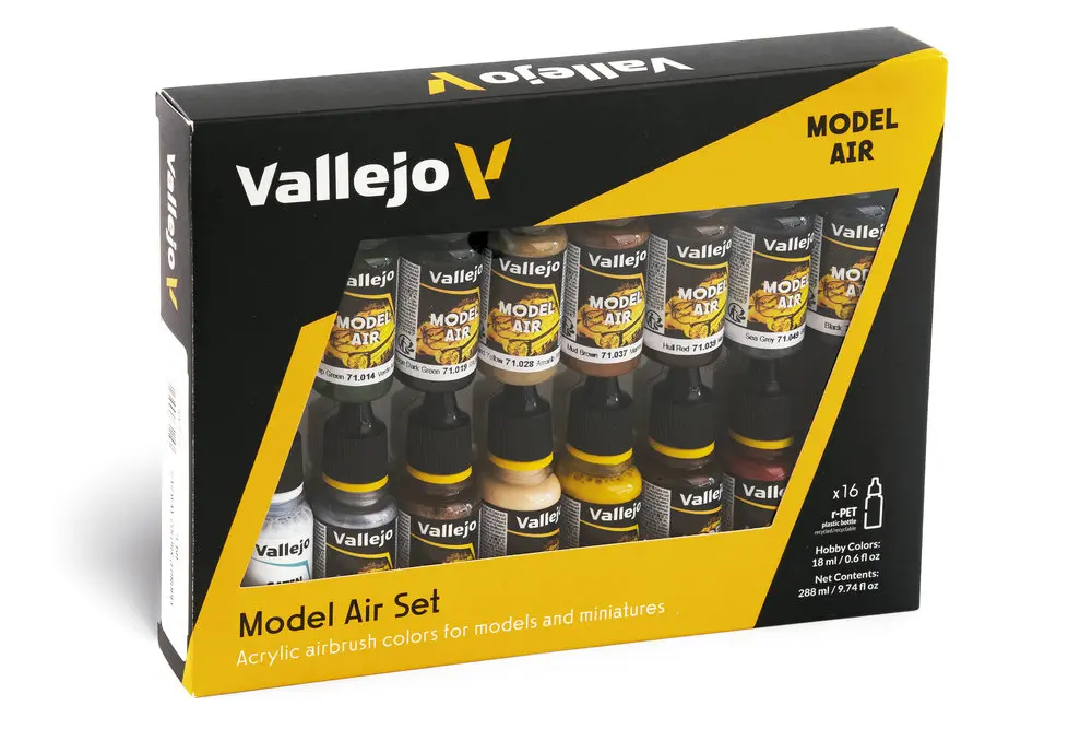 Model Air Set Railway Colors Europe 16 x 18 ml (100511)