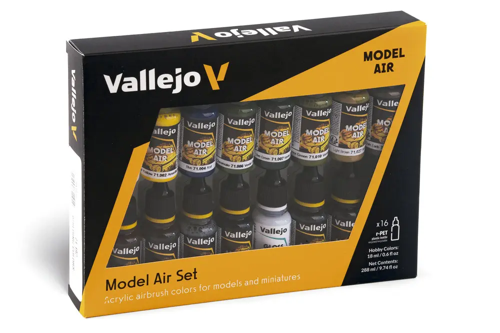 Model Air Set Building Colors 16 x 18 ml (100512)