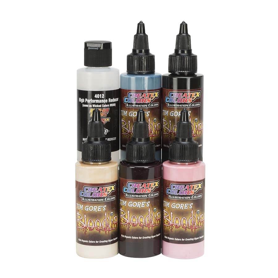 Createx Illustration 5083-03 Bloodline Type 0- Set 6 x 60 ml