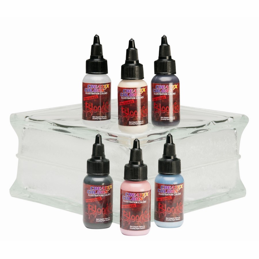 Createx Illustration 5083-07 Bloodline Type 0- Set 6 x 30 ml