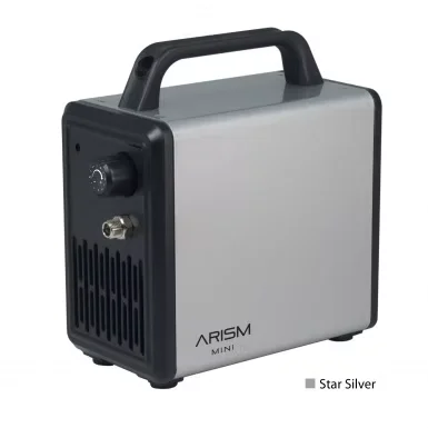 Sparmax ARISM MINI Airbrush Compressor (Silver)
