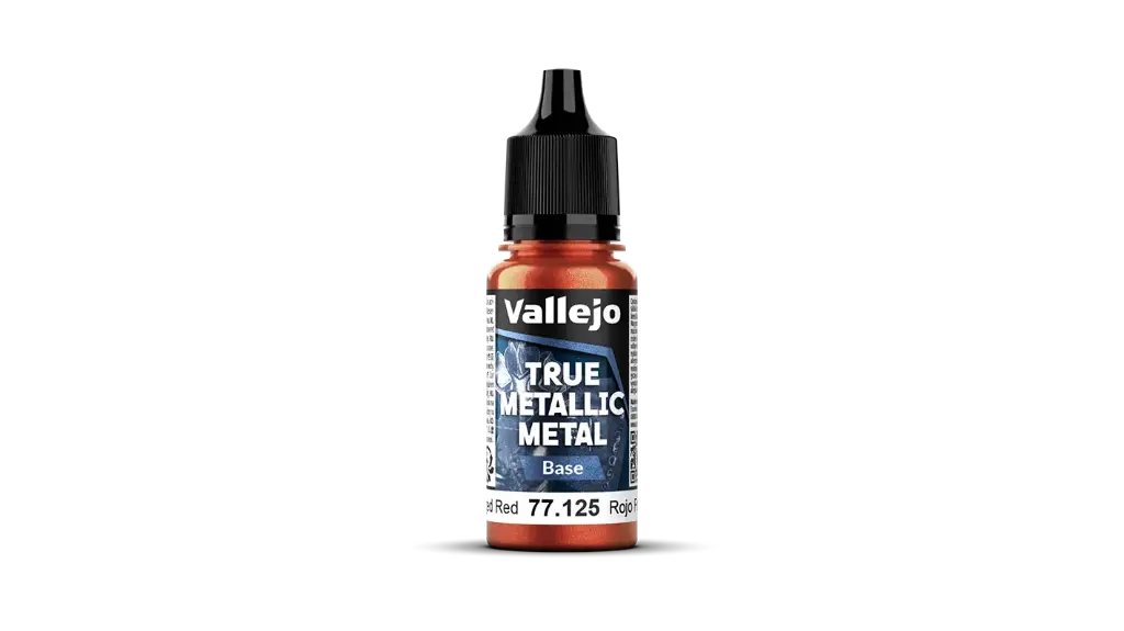 True Metallic Metal Base Forged Red 18 ml