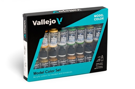 Model Color Set Allied Forces WWII 16 x 18 ml