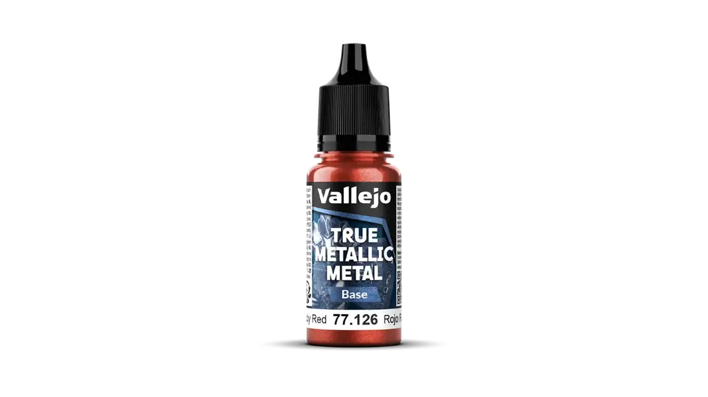 True Metallic Metal Base Ruby Red 18 ml