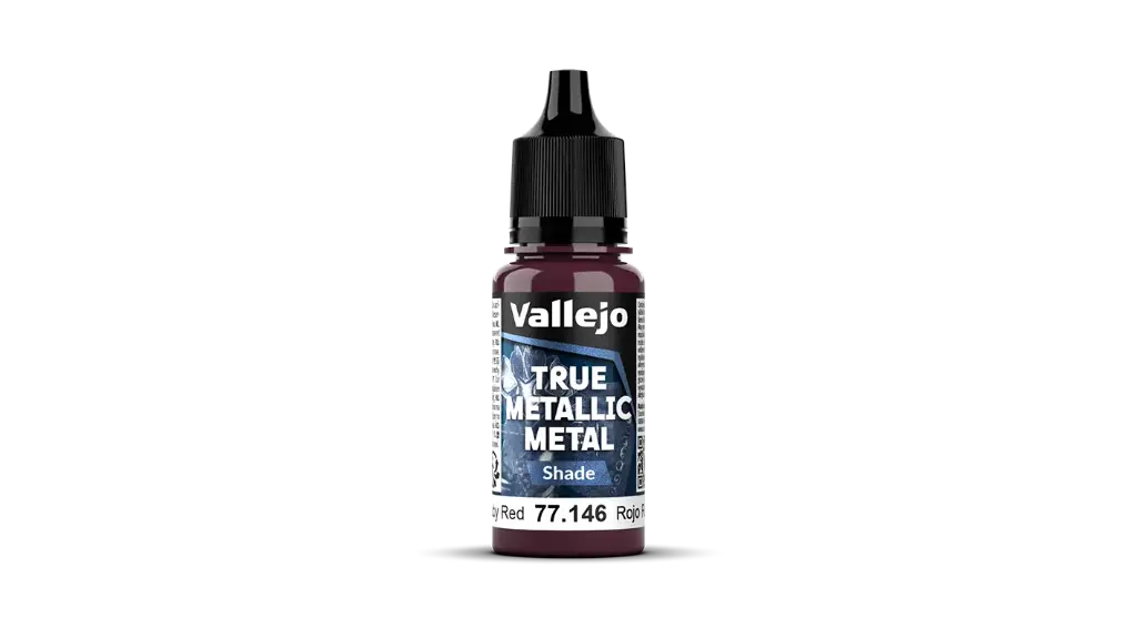 True Metallic Metal Shade Ruby Red 18 ml