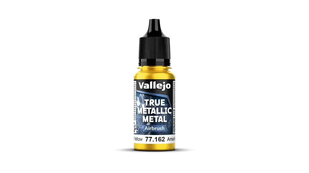 True Metallic Metal Airbrush Radiant Yellow 18 ml