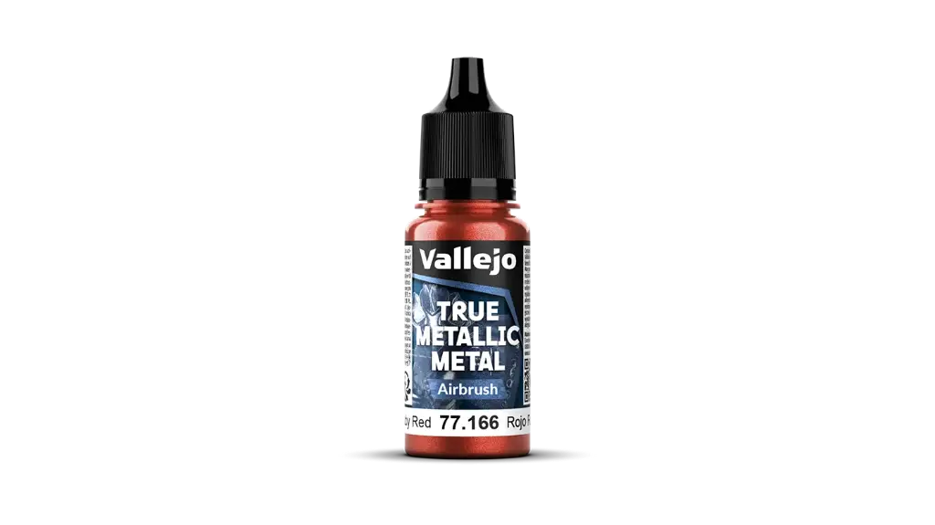 True Metallic Metal Airbrush Ruby Red 18 ml