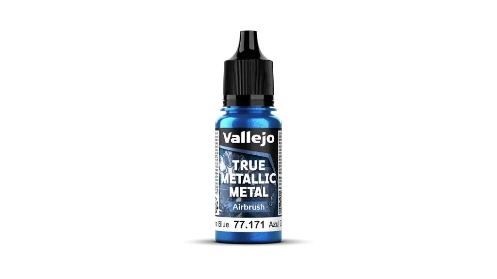True Metallic Metal Airbrush Sapphire Blue 18 ml