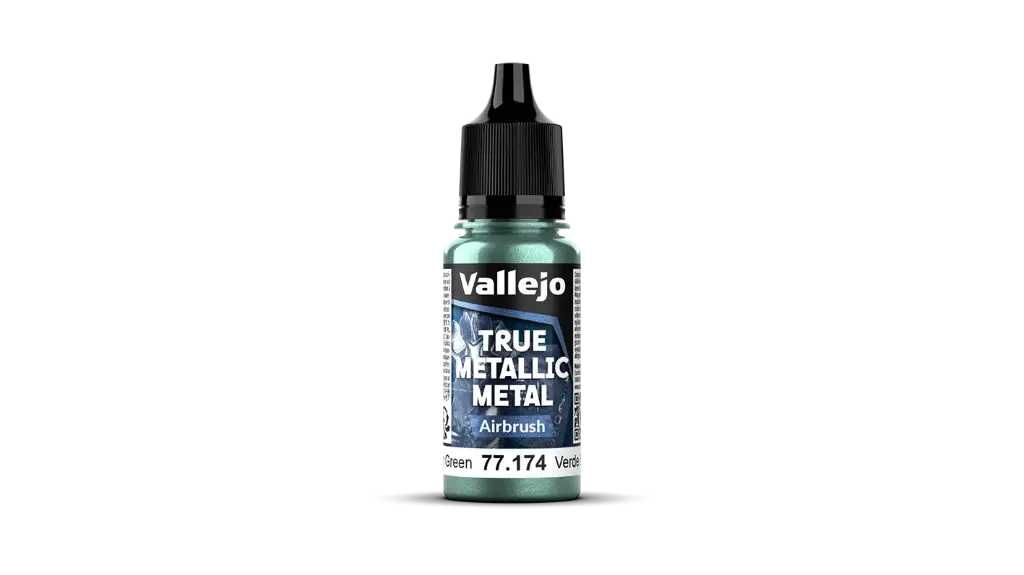 True Metallic Metal Airbrush Dusken Green 18 ml