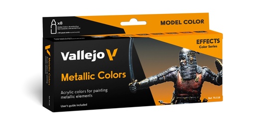 Model Color Set Metallic Colors 8 x 18 ml
