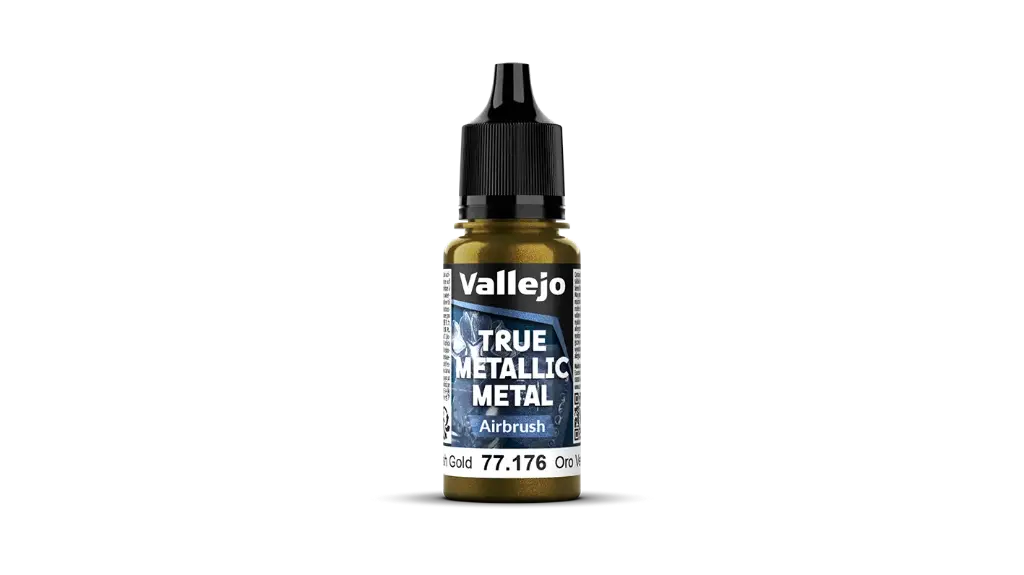 True Metallic Metal Airbrush Greenish Gold 18 ml