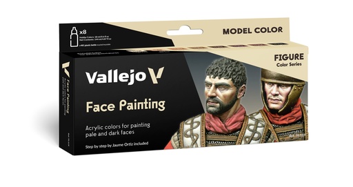 Figure Color Series Face Paintig  Set 8 x 18 ml