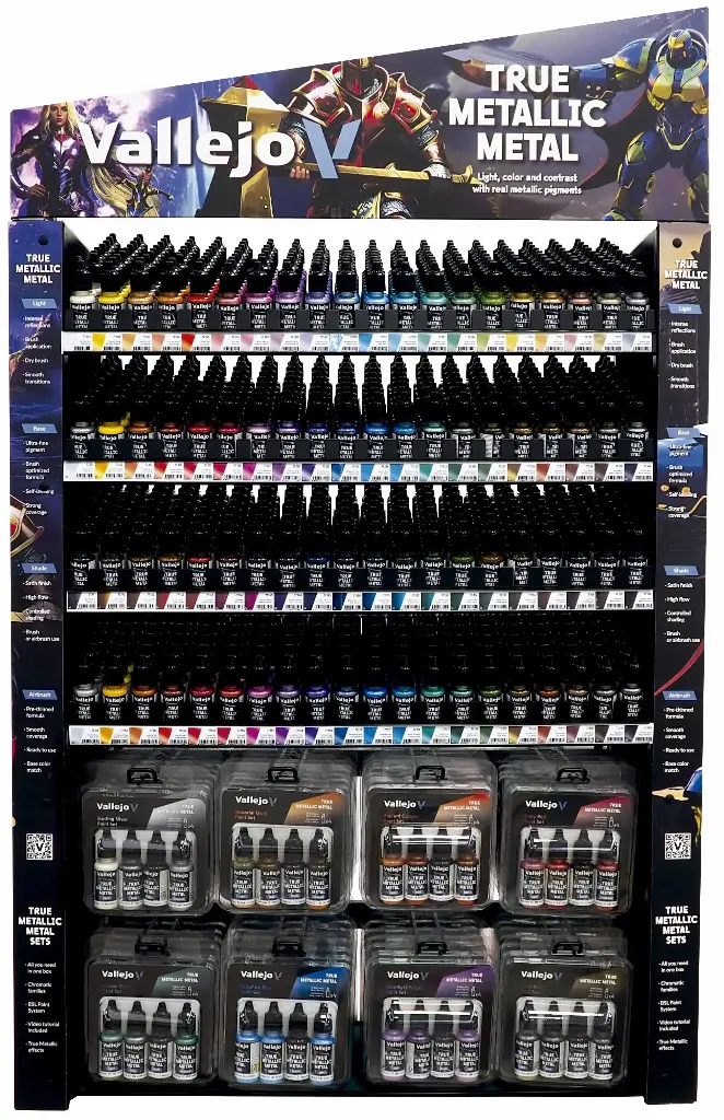 EX743FULL True Metallic Metal Volles Sortiment 80 Farben in 18 ml + 64 Sets (4 x 18 ml) (auf Bestellung)