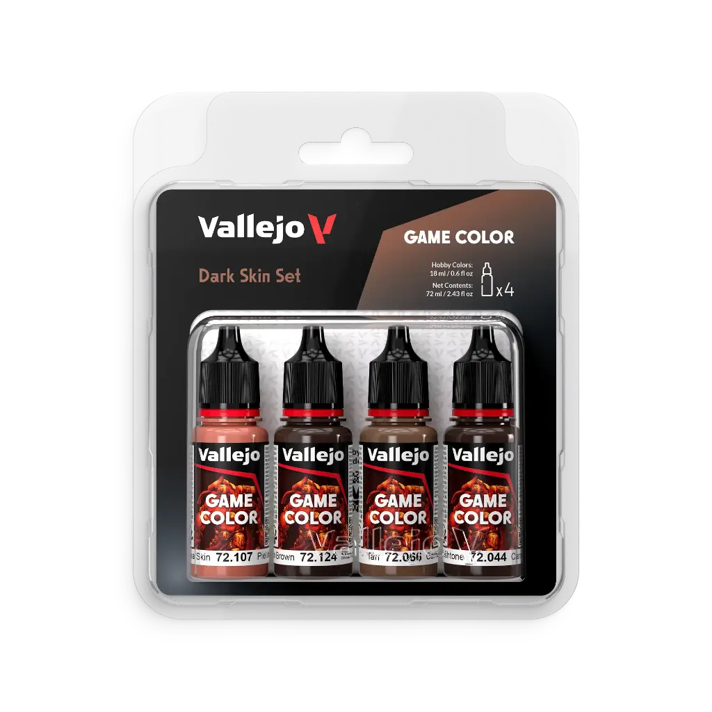 Game Color Dark Skin Set 4 x 18 ml
