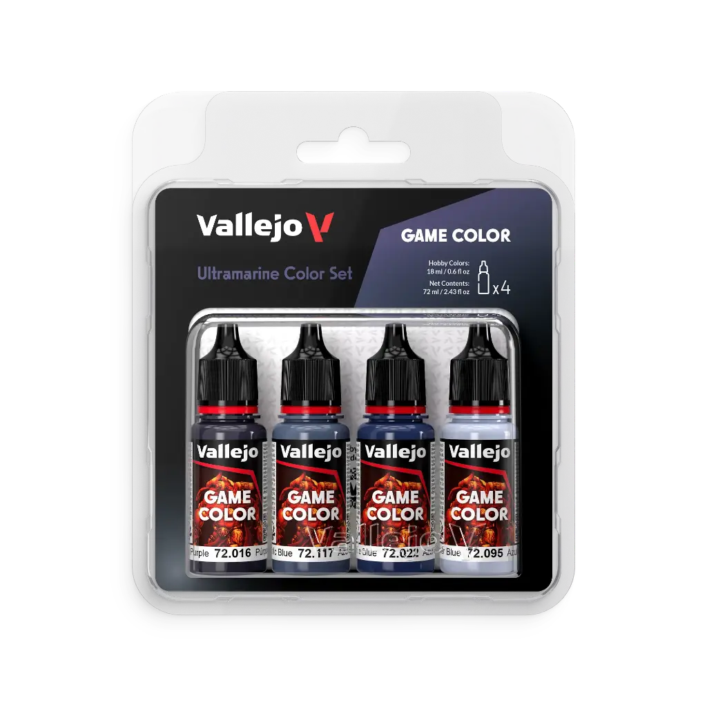 Game Color Ultramarine Color Set 4 x 18 ml