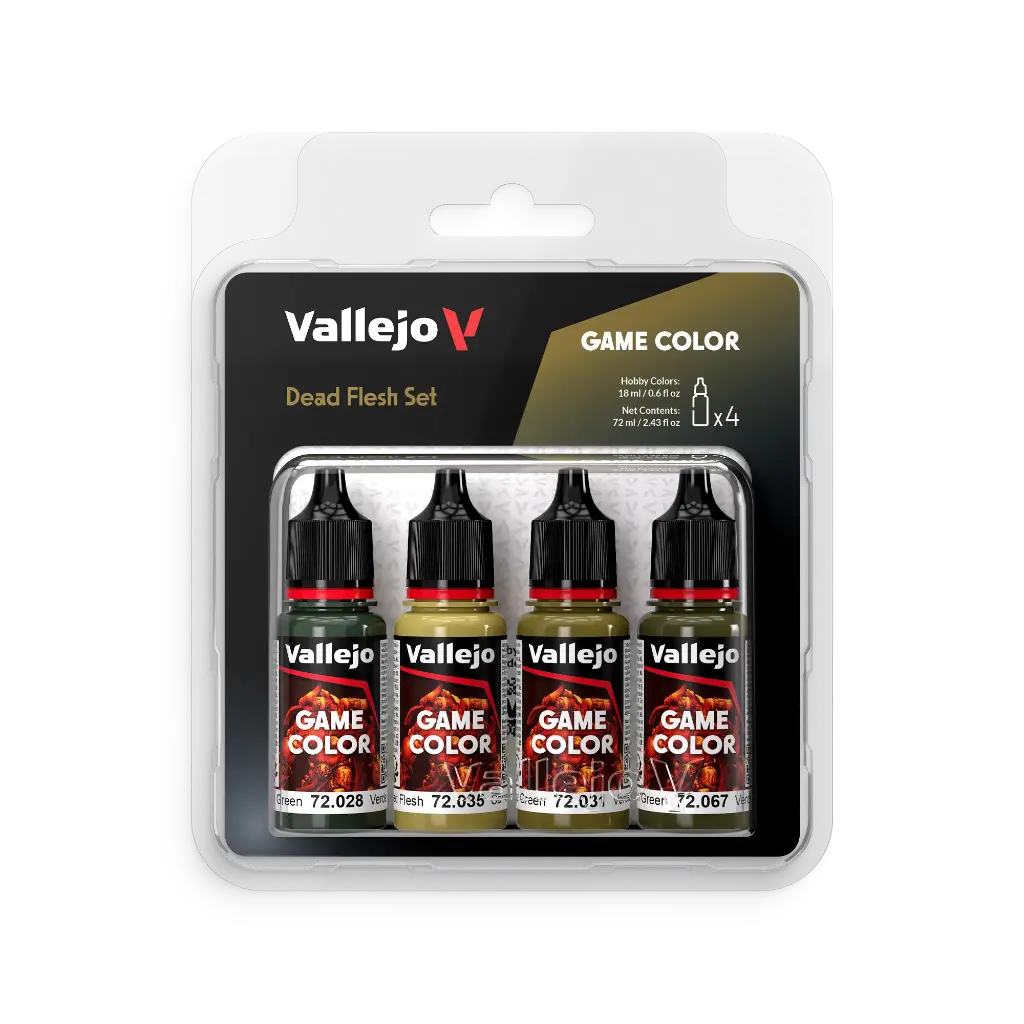 Game Color Dead Flesh Set 4 x 18 ml