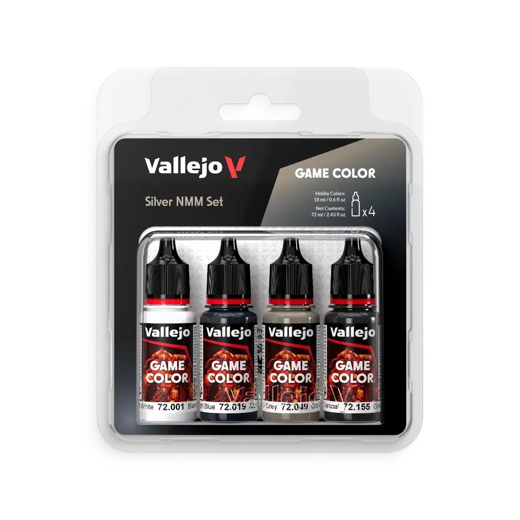 Game Color Silver NMM Set 4 x 18 ml