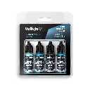 True Metallic Metal Color Hydra Turquoise Paint Set 4 x 18 ml
