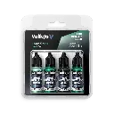 True Metallic Metal Beetle Green Paint Set 4 x 18 ml
