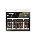 (DG in LQ / UN 1263, 3 II) Gold, Silver & Copper 4 x 35 ml