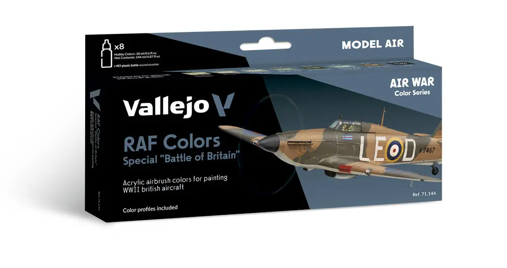 Air War RAF Colors Special Battle of Britain 8 x 18 ml