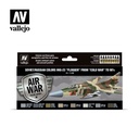 *Air War Soviet/Russian Colors MiG-23 Flogger from 70's to 90's 8 x 17 ml