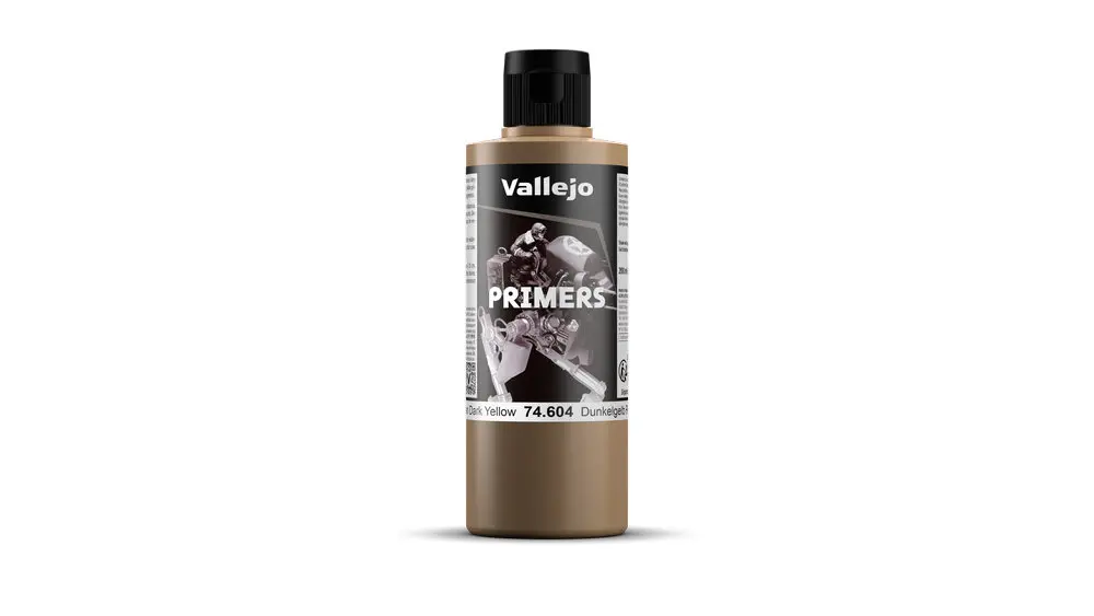 Vallejo Primer German Dark Yellow RAL 7028 200 ml